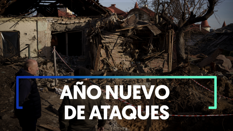 Al menos un herido tras un nuevo ataque ruso con drones iraníes en Kiev