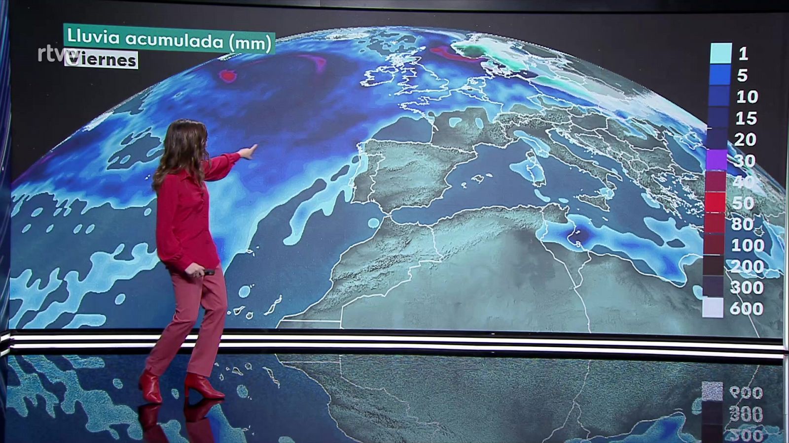 Precipitaciones localmente fuertes en el oeste de Andalucía - ver ahora