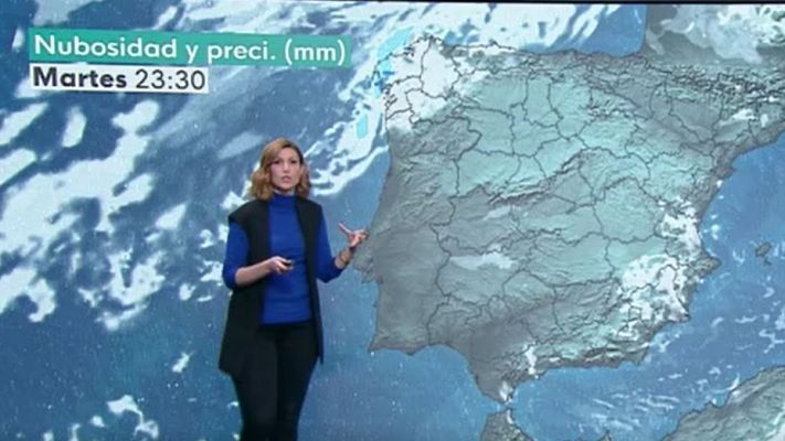 Lluvias débiles en Cataluña, Comunidad Valenciana y sur de la Ibérica