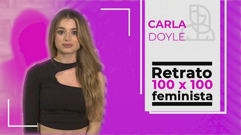 Retrato 100x100 feminista: Carla Doyle 