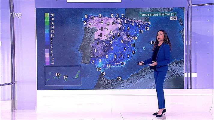 En la Península y Baleares tiende a establecerse una situación anticiclónica