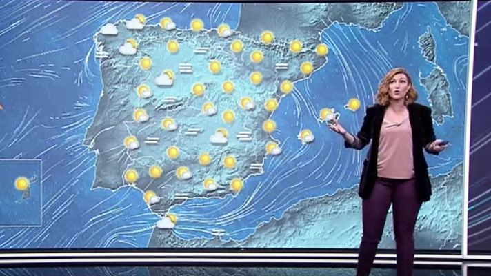 Tiempo anticiclónico, con subida de temperaturas en puntos de la Península