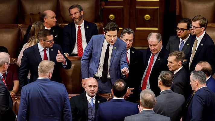 Telediario 1 - El 'día de la marmota' sigue en la Cámara de Representantes