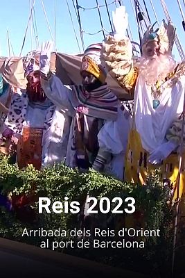 Especials en català - Arribada dels Reis d'Orient al port de Barcelona