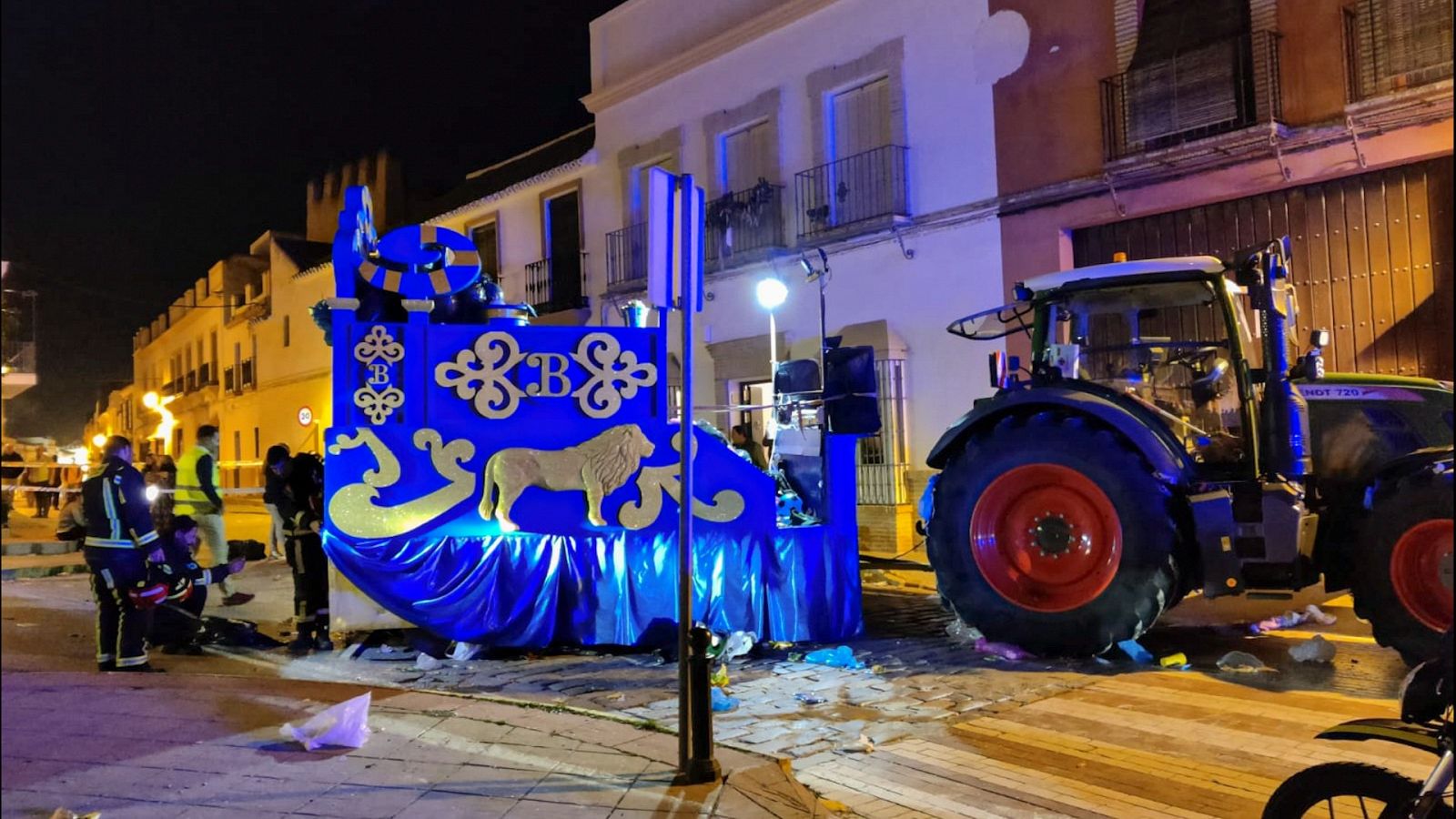 Tragedia en la cabalgata de Reyes de Marchena