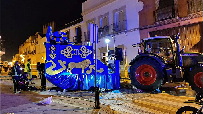 Tragedia en la cabalgata de Reyes de Marchena