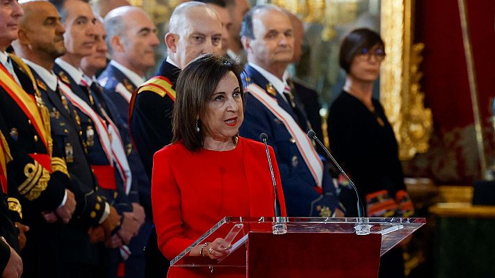 Informativo 24h - Robles afirma que España seguirá "volcada" con Ucrania: "No les vamos a dejar solos"