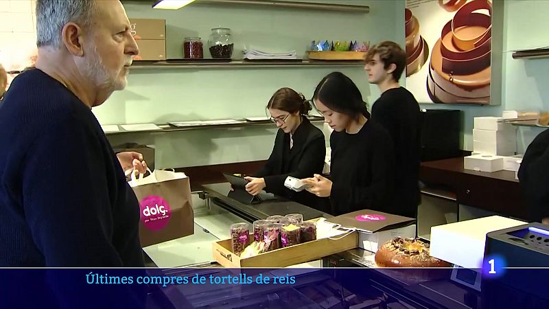 Últimes compres dels tortells de Reis