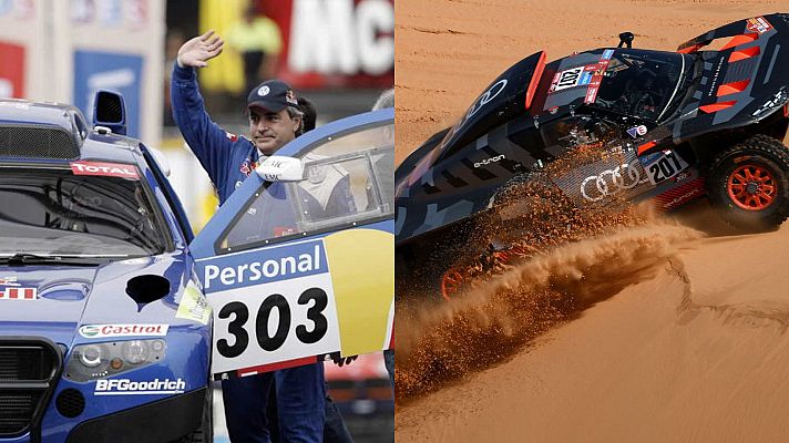 Telediario 1 - Carlos Sainz cumple 15 años en el Dakar con muchas luces y varias sombras