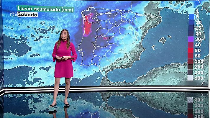 El tiempo - Probabilidad de chubascos localmente fuertes en el oeste de Galicia