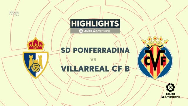 Ponferradina-Villarreal B: Resumen Del Partido, 22ª Jornada