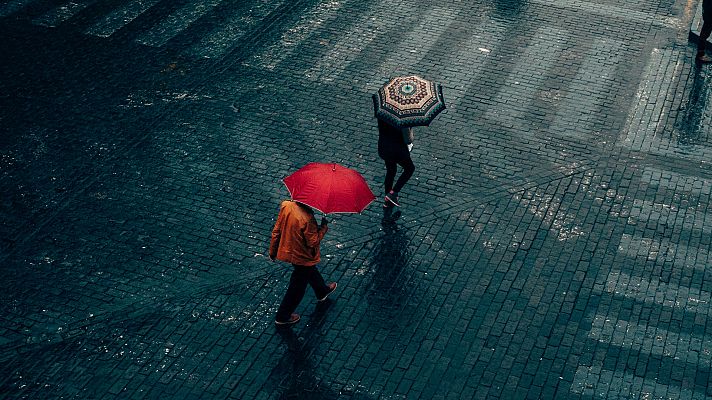 Precipitaciones fuertes o persistentes en oeste de Galicia y Sistema Central