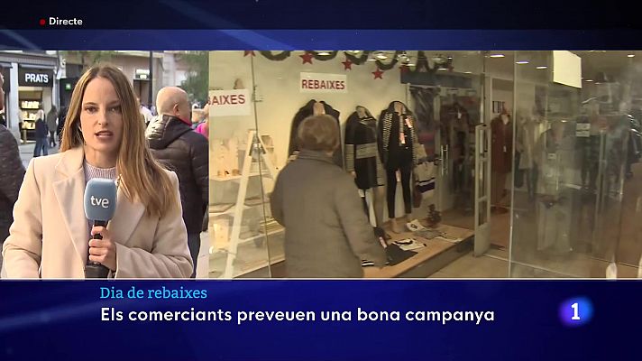 L'Informatiu - Ambient animat en l'inici de les rebaixes