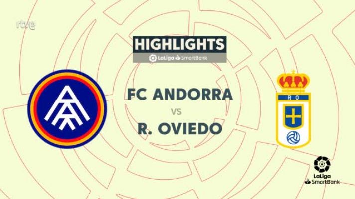 Resúmenes de LaLiga - Andorra-Real Oviedo: resumen del partido, 22ª jornada 