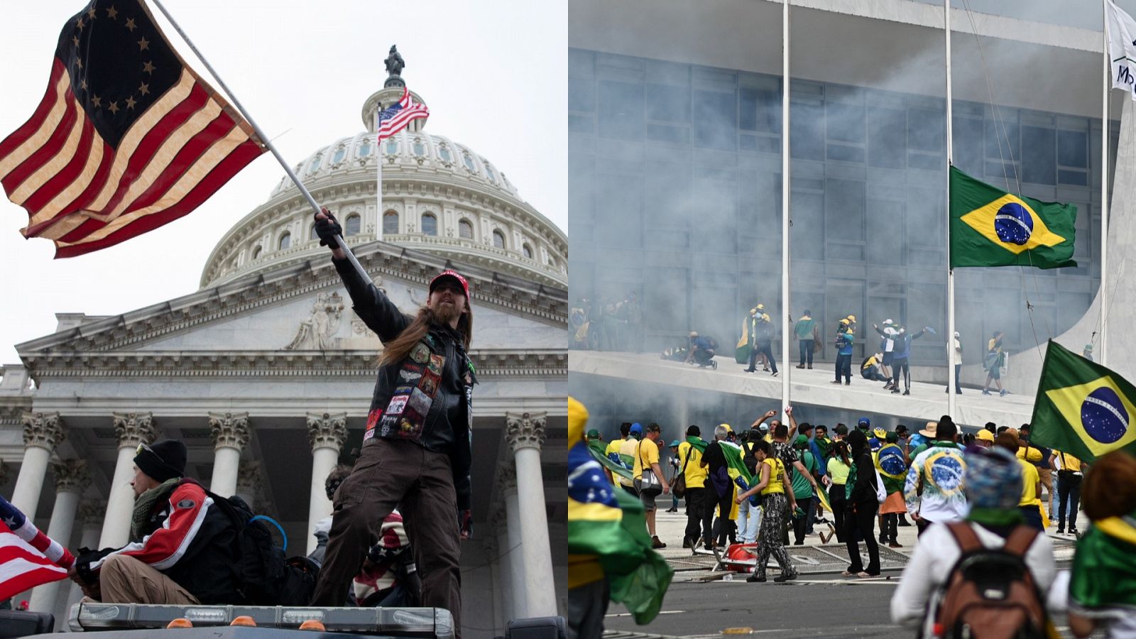 Las protestas bolsonaristas recuerdan al asalto al Capitolio