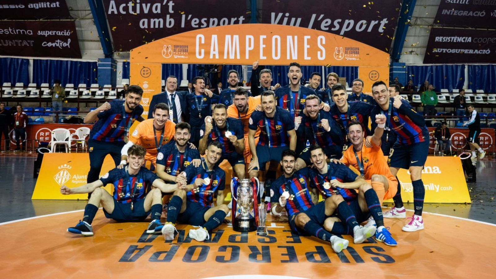 Movistar Inter- FC Barcelona: resumen, goles y resultado | Supercopa de España