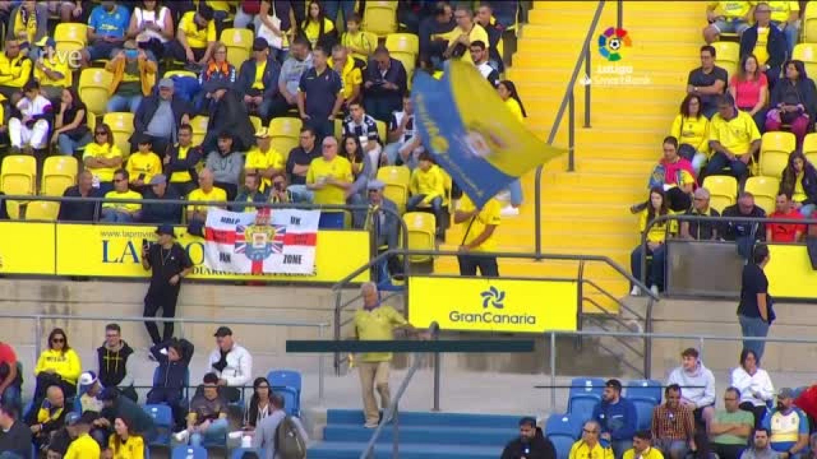 Las Palmas - Racing: resumen del partido, 22ª jornada