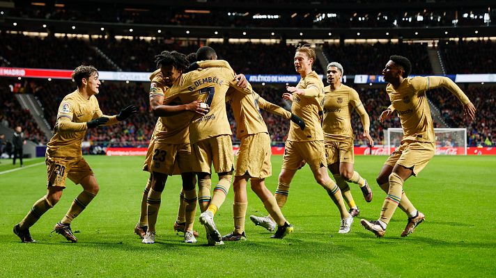 Resúmenes de LaLiga - Atlético - Barcelona: resumen del partido, 16ª jornada Liga