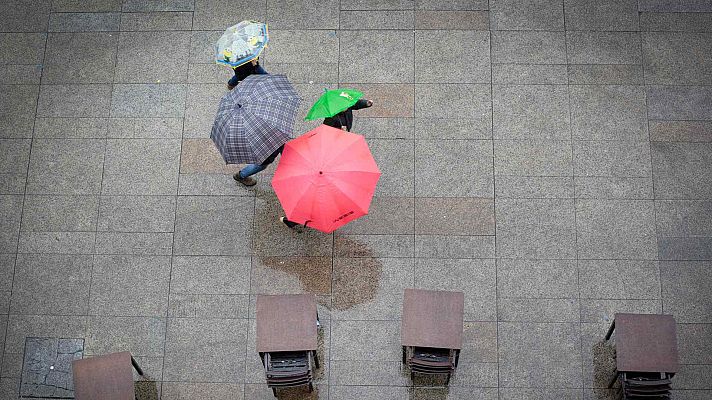 La semana empieza con predominio de cielos nubosos y lluvias débiles