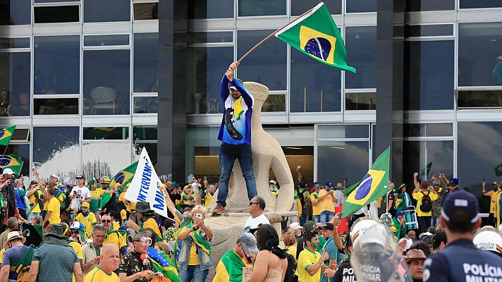 Asalto al Congreso de Brasil: "Las fuerzas que estaban a cargo de vigilar la zona eran insuficientes"