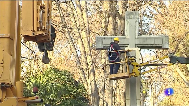 Castelló retira la Creu del Parc Ribalta al considerar-la un símbol franquista