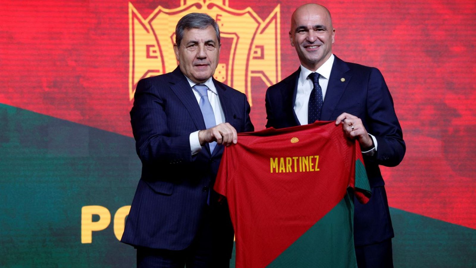 Roberto Martínez, presentado como nuevo seleccionador de Portugal, se pronuncia sobre CR7