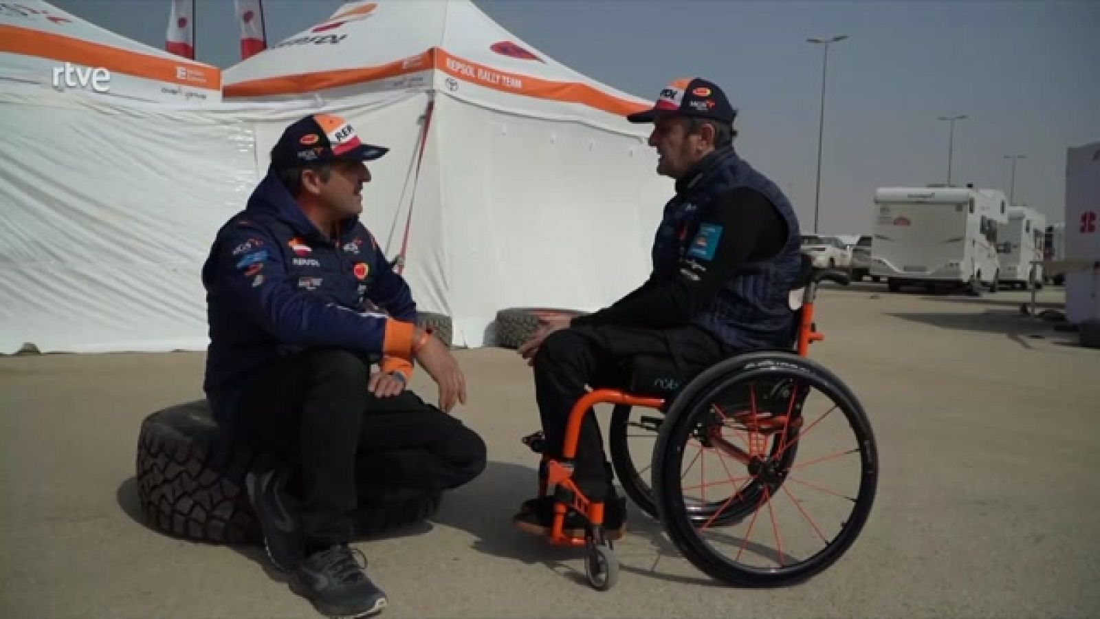 Dakar 2023 |  Esteve: "Ya no pienso que compito en silla de ruedas"