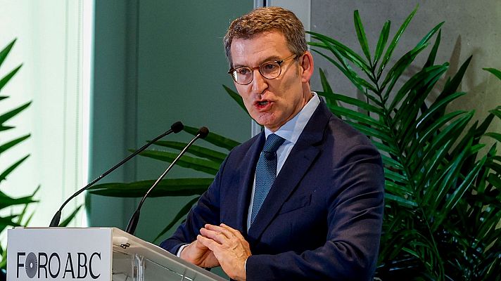 Informativo 24h - Feijóo ve al Gobierno de Sánchez "intervenido" por sus socios parlamentarios