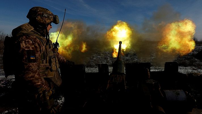 Telediario 2 - Rusia, cerca de doblegar la resistencia ucraniana en Soledar