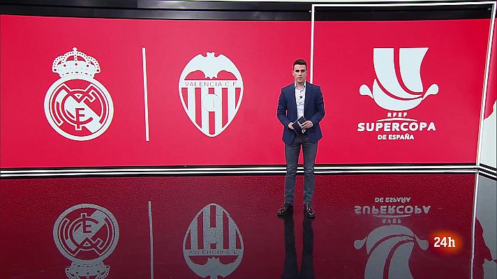 Telediario Matinal - Madrid y Valencia arrancan la Supercopa de España