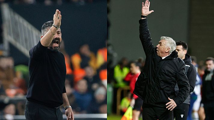 Ancelotti-Gattuso, una rivalidad más allá del fútbol       