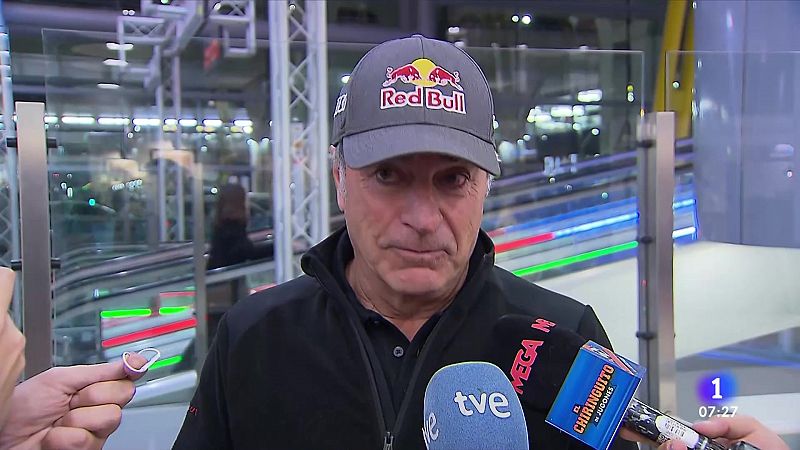 Carlos Sainz ya est� en Espa�a: "Estoy bien, pero decepcionado"