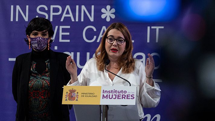 La hora de La 1 - La secretaria de Estado de Igualdad ironiza sobre la salida de prisión de agresores sexuales por la ley del 'solo sí es sí'