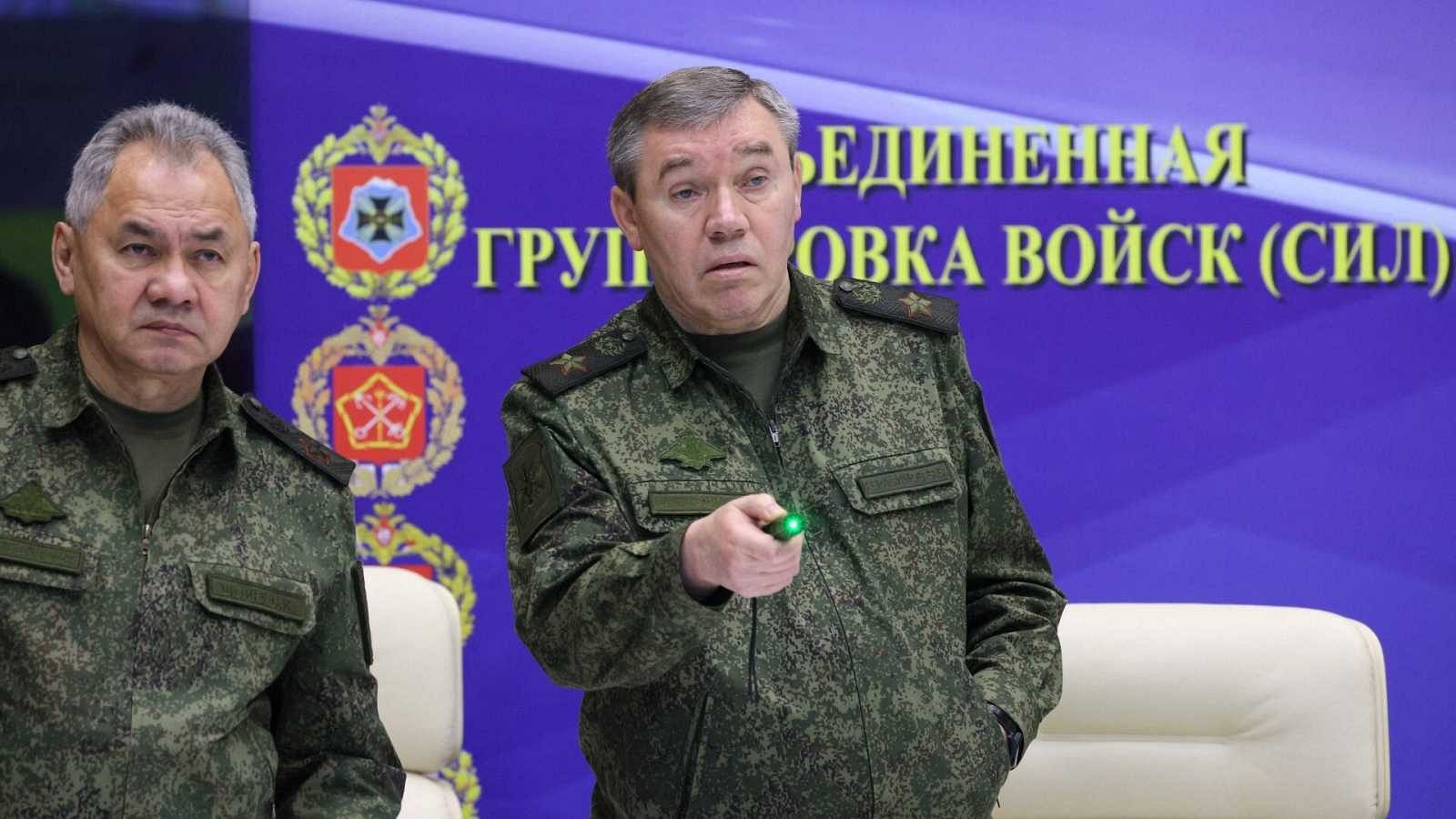 Guerra en Ucrania: Rusia sustituye al jefe de las fuerzas militares