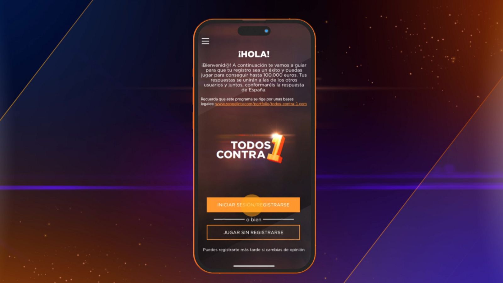 'Todos contra 1': ya disponible la aplicación móvil del programa