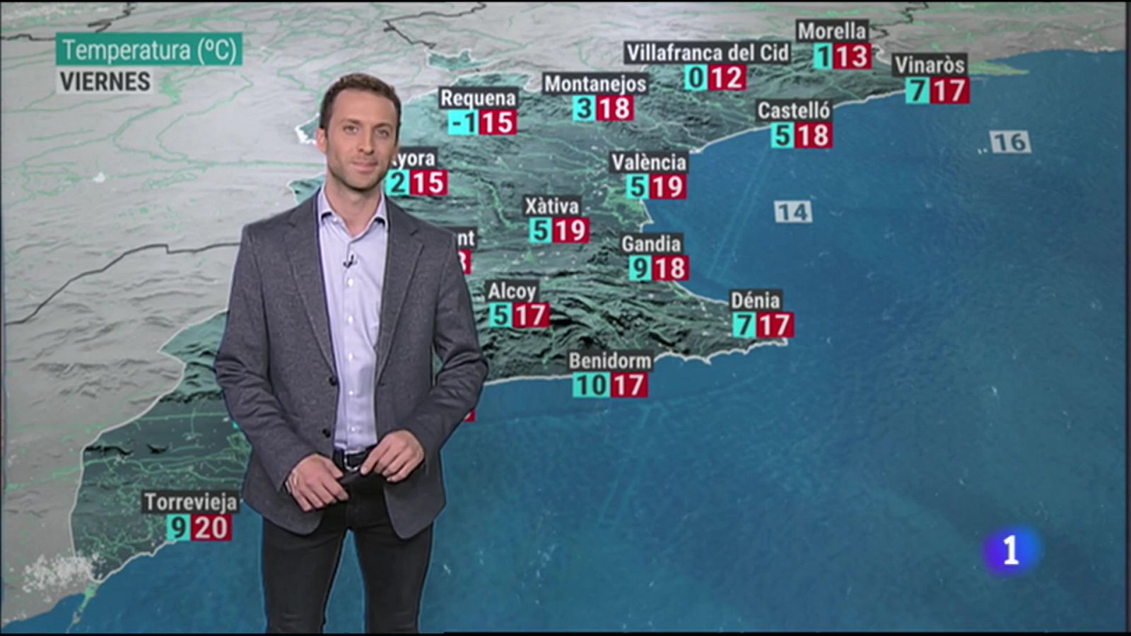 El tiempo en la Comunitat Valenciana 12/01/23