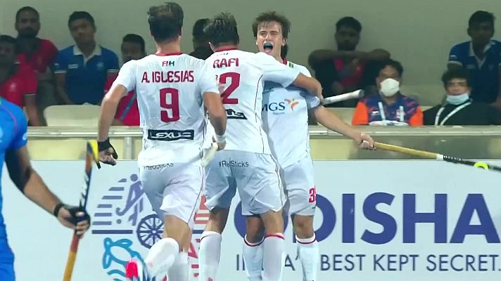 Hockey hierba y sala - Campeonato del Mundo masculino. Previo India - España