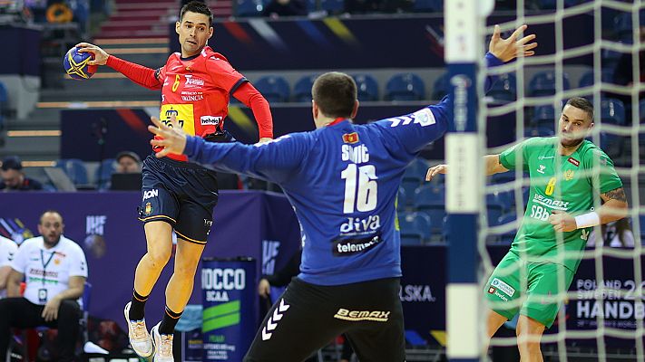 Campeonato del Mundo Masculino: España - Montenegro