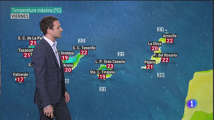 El tiempo en Canarias - 13/01/2023