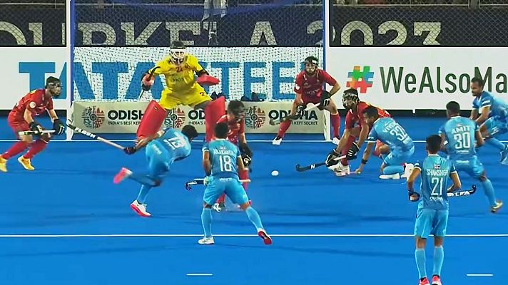 Hockey hierba y sala - Mundial de hockey hierba | Resumen del India 2-0 España