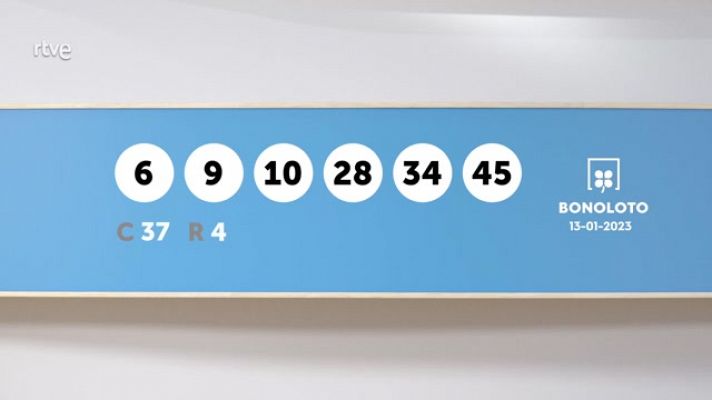 Loterías - La suerte en tus manos - 13/01/2023