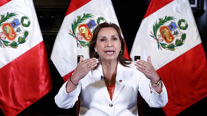 Telediario Fin de Semana - Boluarte pide perdón por muertes en las protestas en Perú