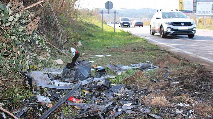 Dos morts en un accident de trànsit a Sabadell