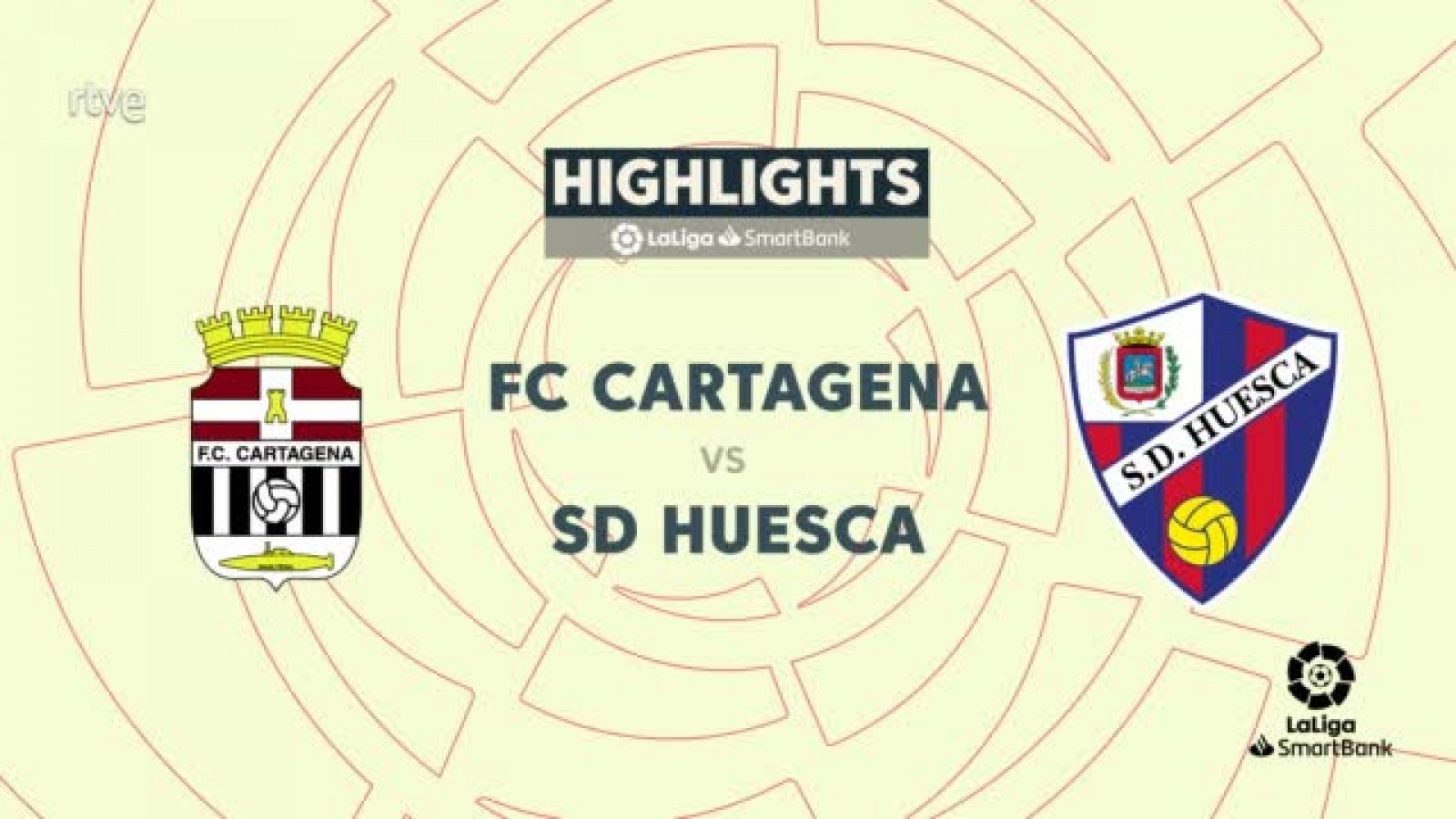Cartagena-Huesca: resumen del partido de la 23ª jornada Segunda