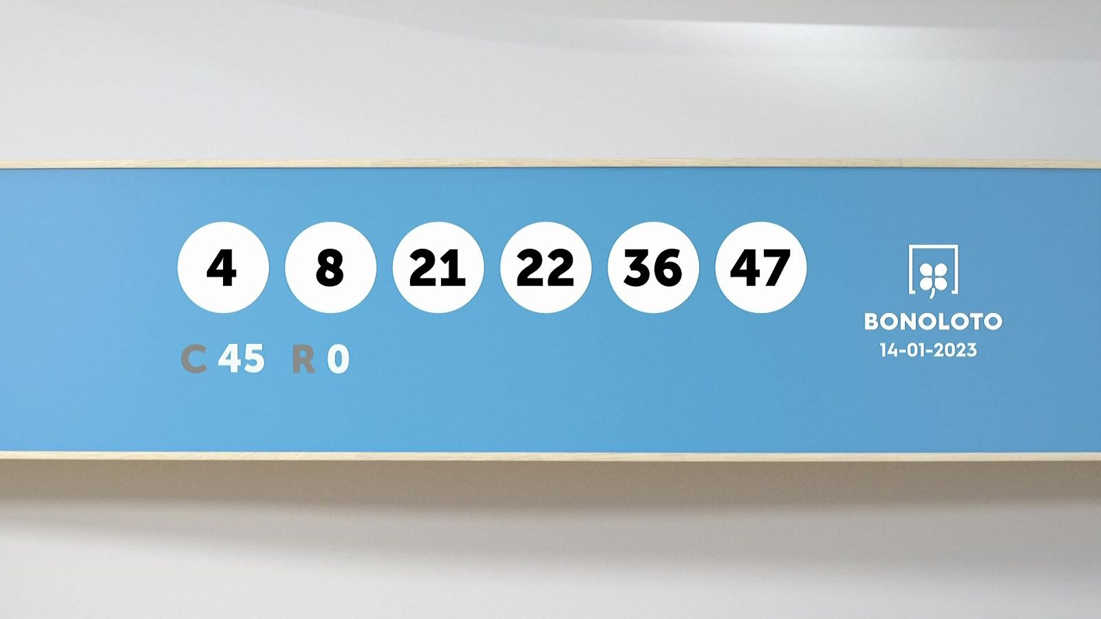 Sorteo de la Lotería Bonoloto del 14/01/2023- Ver ahora