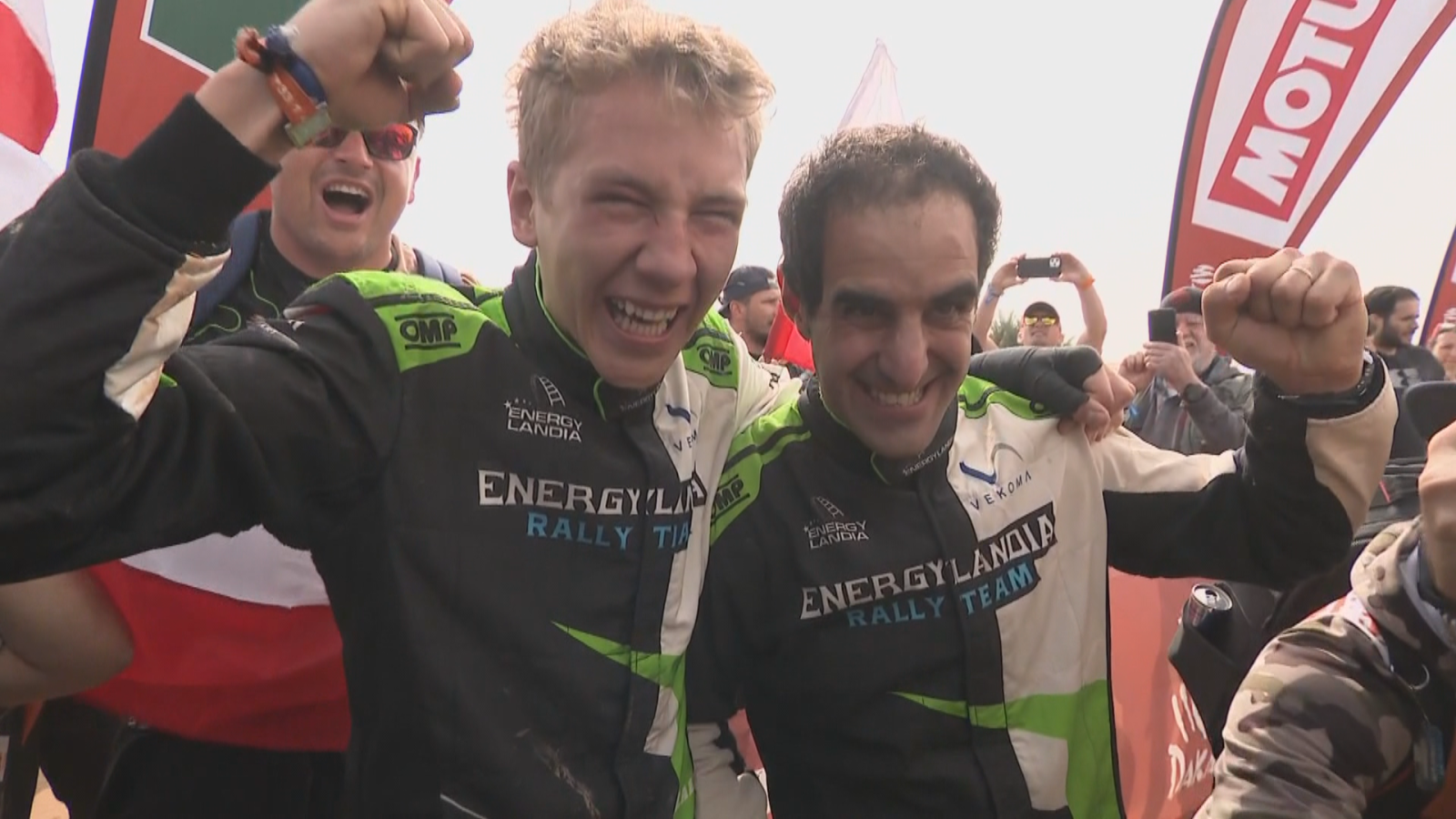 La alegría de Goczal y Oriol Mena al hacer historia en SSV - ver vídeo