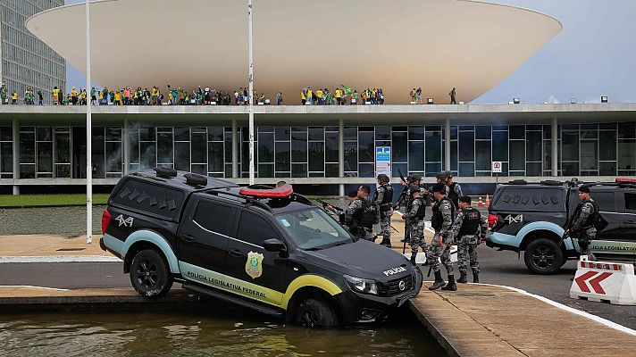 Telediario Fin de Semana - Brasil, una semana después del asalto al poder