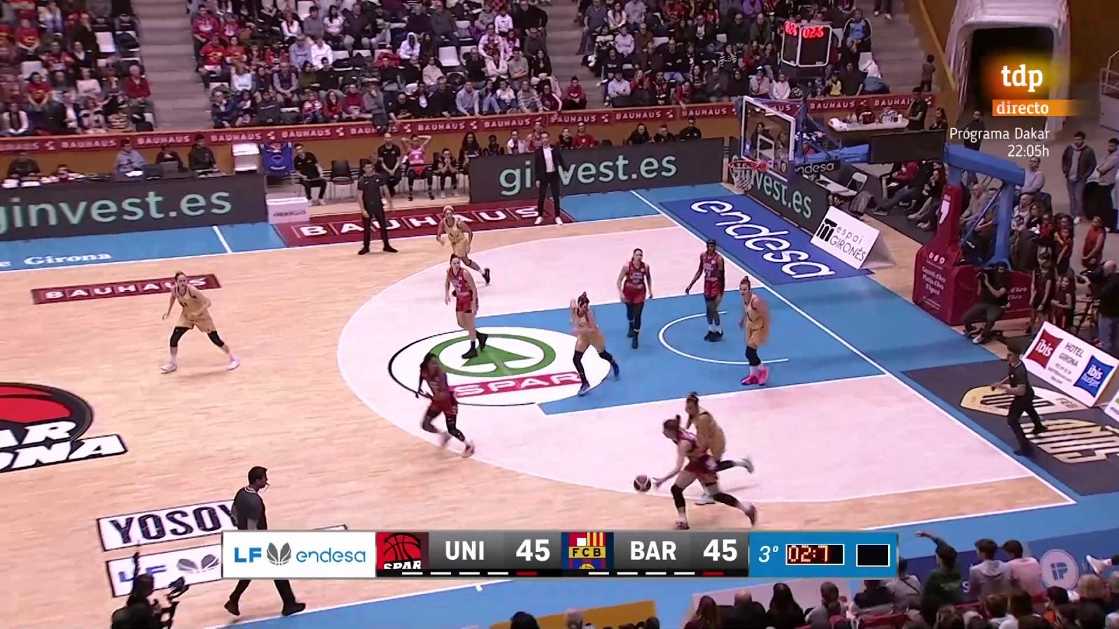 El triplazo descomunal de Murphy en el Spar Girona - Barça CBS