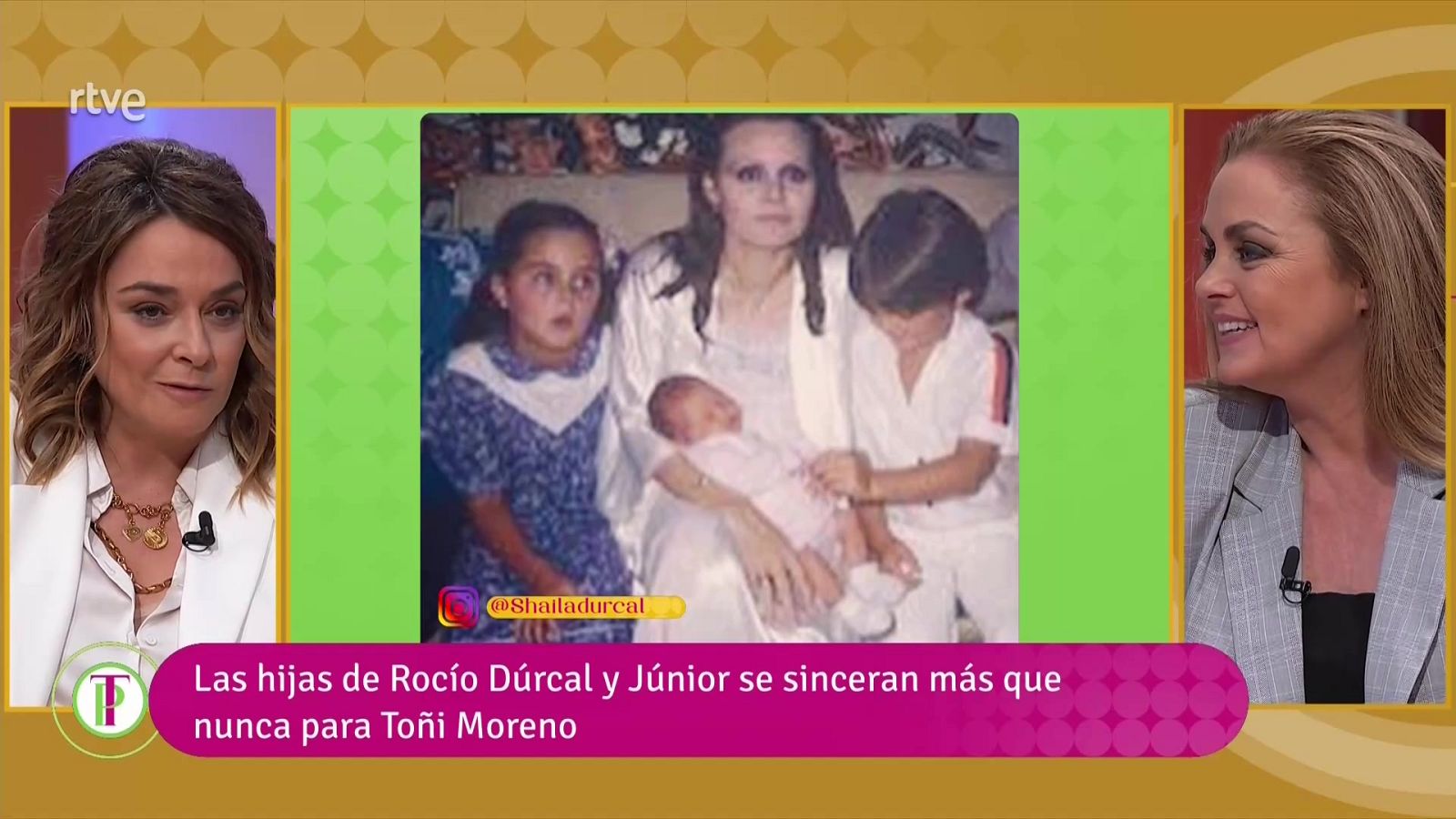 Carmen Morales y Shaila Dúrcal cuenta cómo fueron los últimos días de Rocío Dúrcal