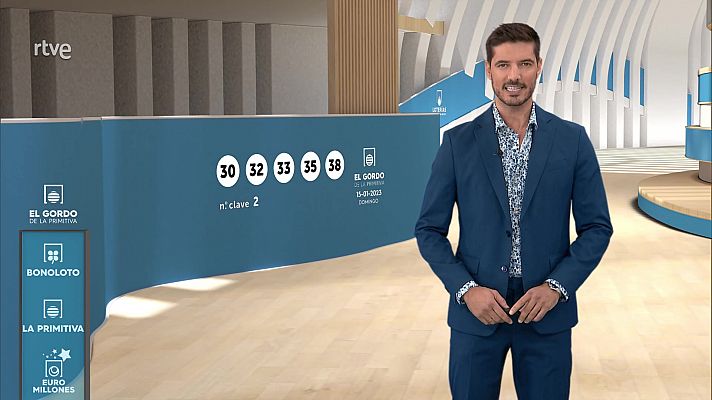 Loterías - Sorteo de la Bonoloto y El Gordo de la Primitiva del 15/01/2023